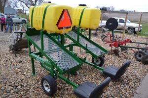 Waterwheel two-person transplanter