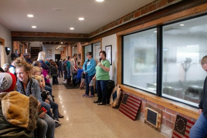 Field day creamery tour
