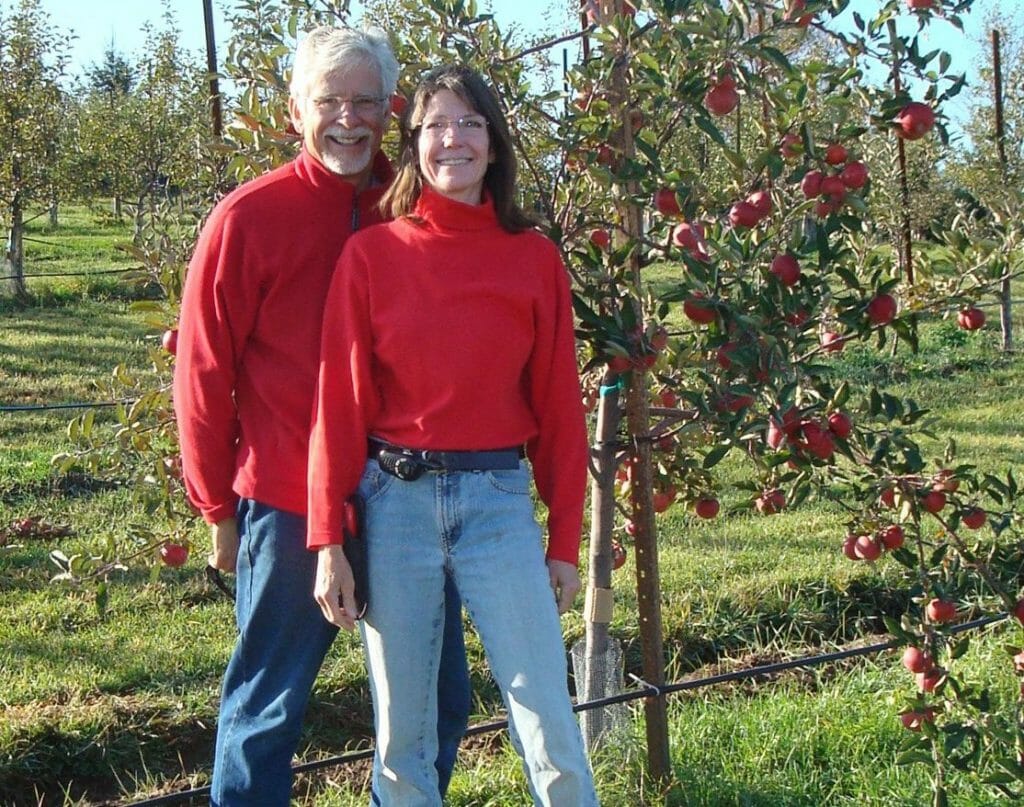 Deirdre Birmingham and John Biondi the Cider Farm Wisconsin