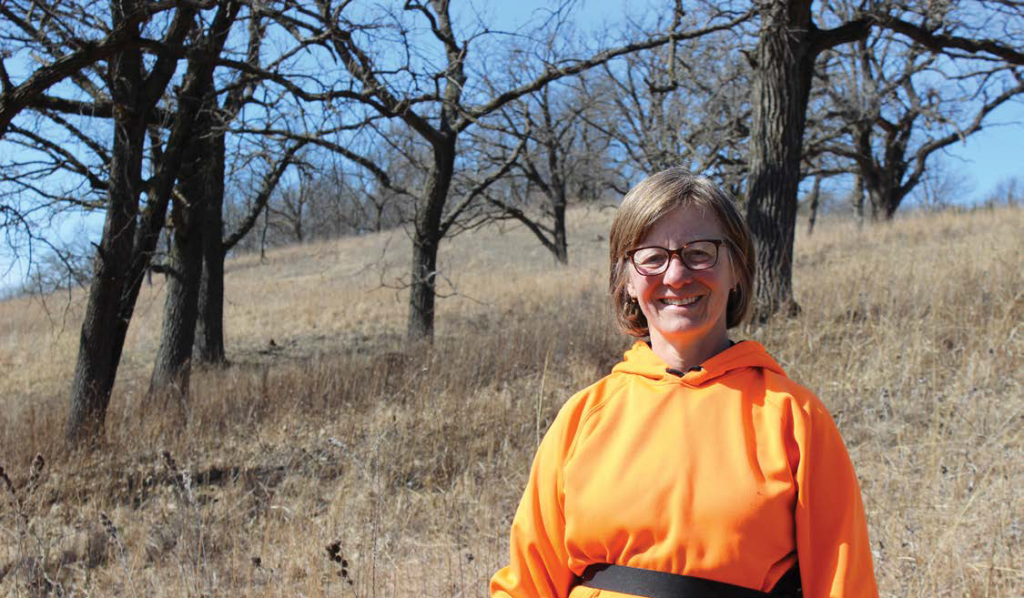restoring native prairie on farmland