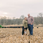 Ellen and Justin Rahn of R & H Seed Solutions
