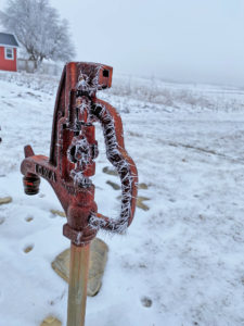 Donna warhover ice on faucet