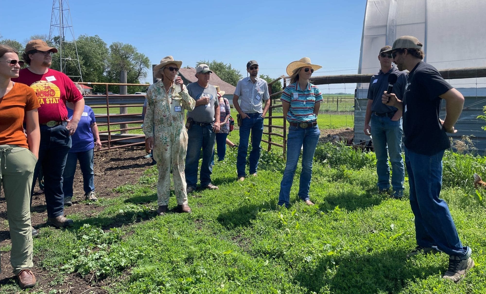 Craig and Elizabeth Fischer bison paddock system
