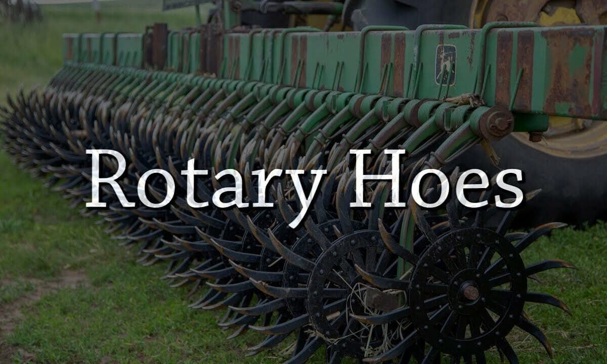 Rotary Hoes - Organic Weed Control