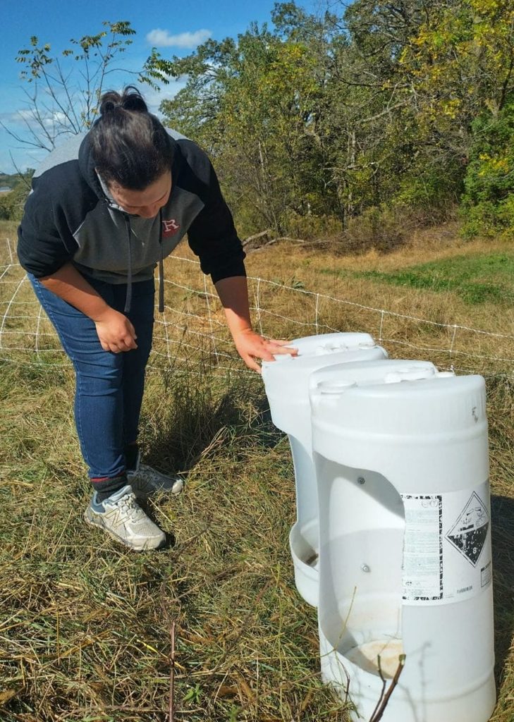 Heidi Eger mineral feeder