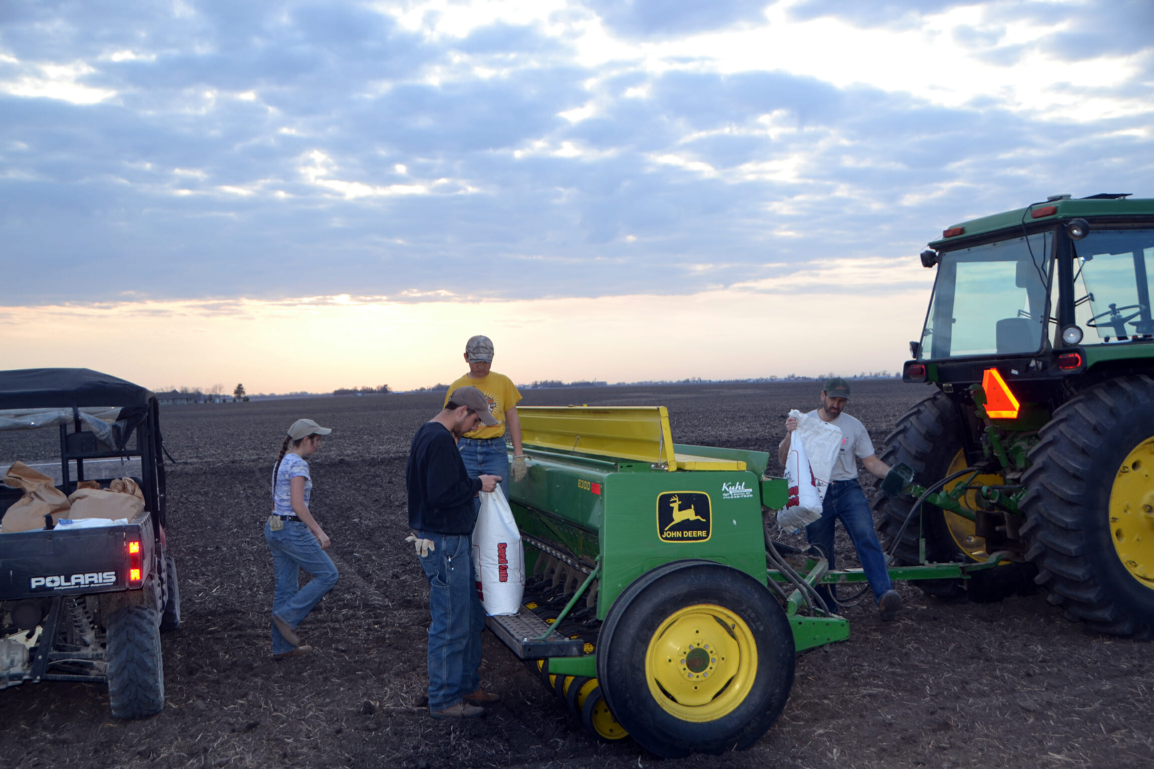 Canfield family working