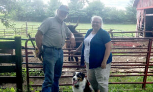 Jeff and Gayle Olson with Gusto edit1
