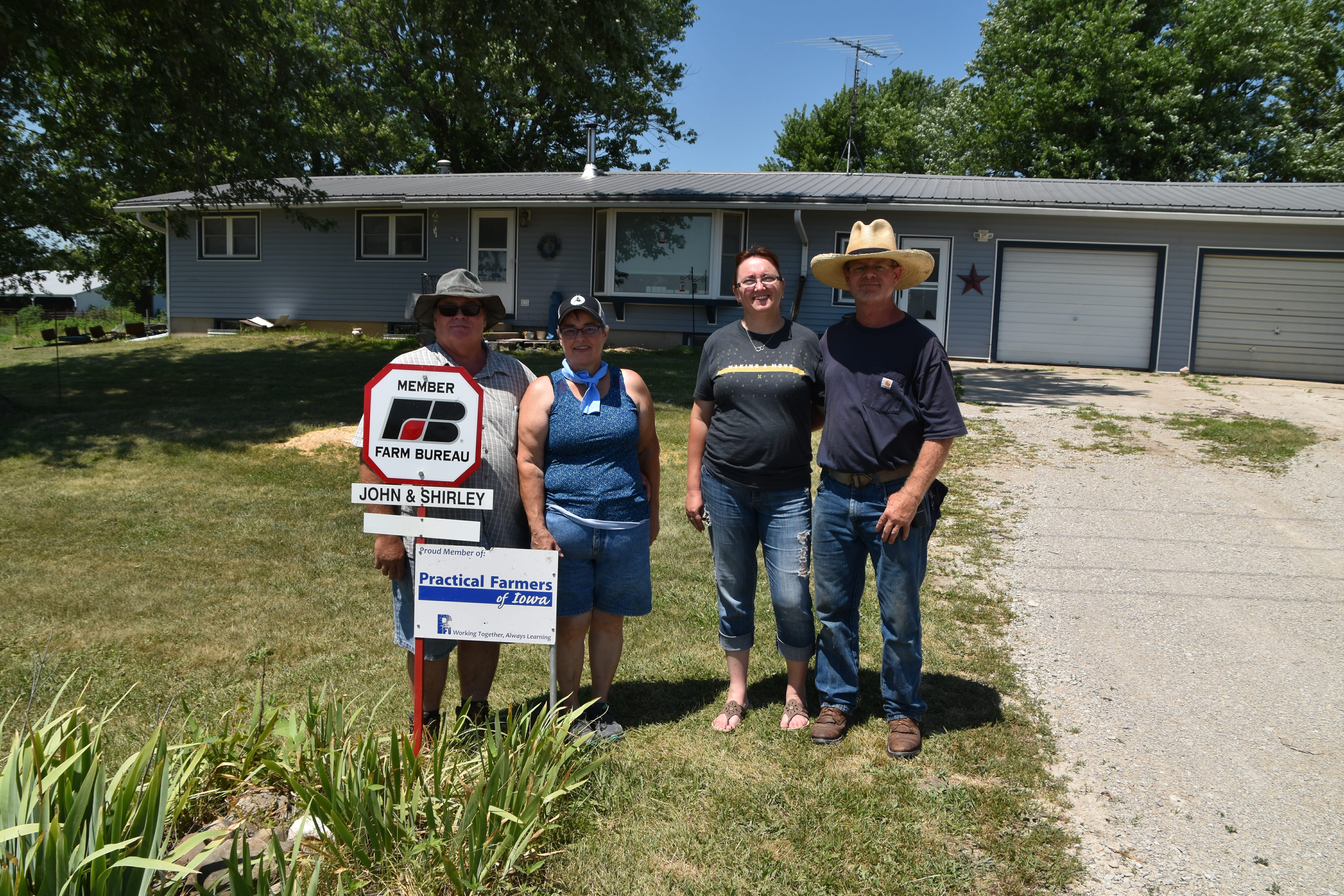 John and Shirley Waite, and Trish and Bart VerEllen #2