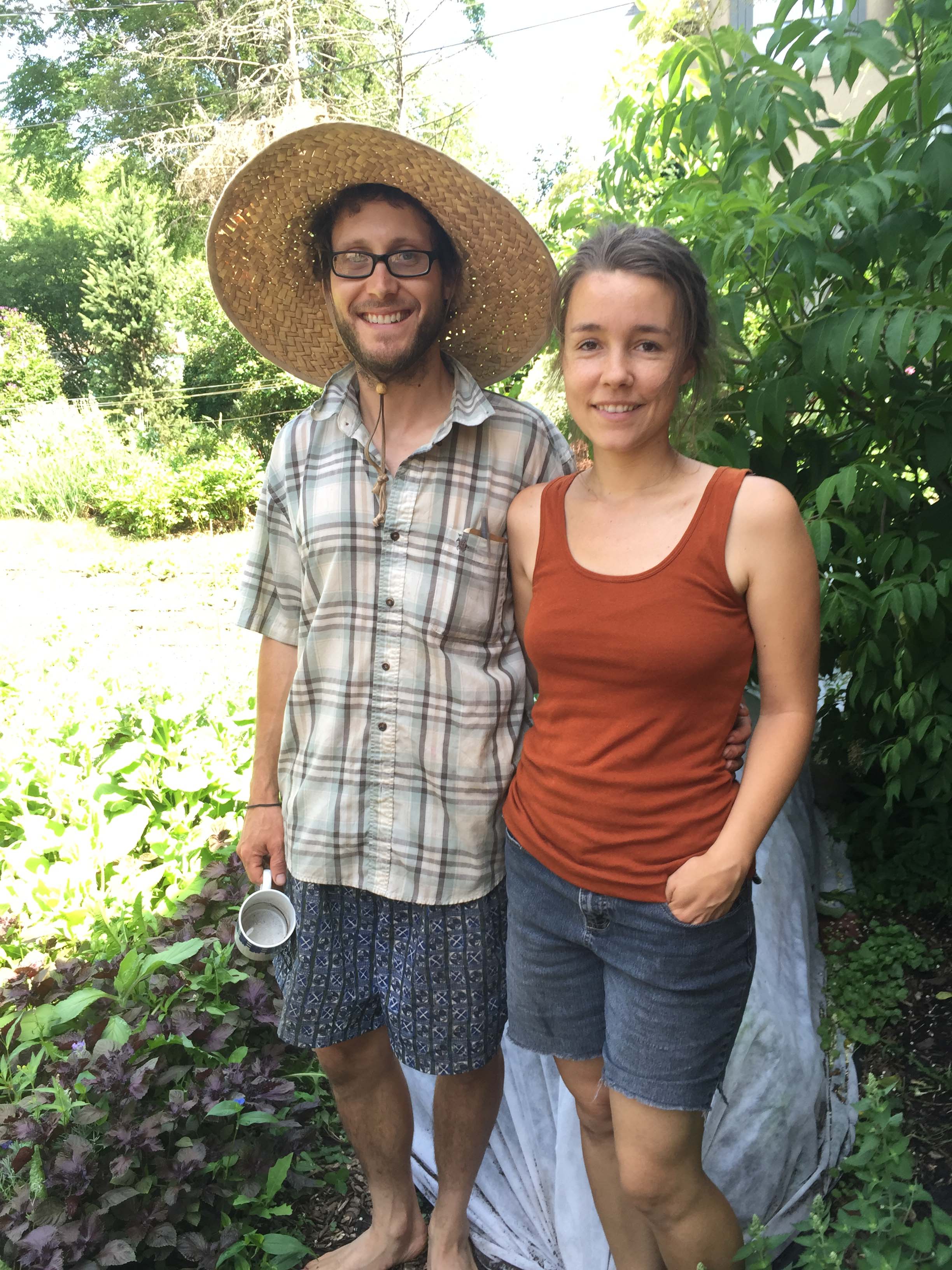 Jon Yagla and Wren Almitra of The Millet Seed Farm