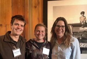 Kate, Corbin, Joe at conf