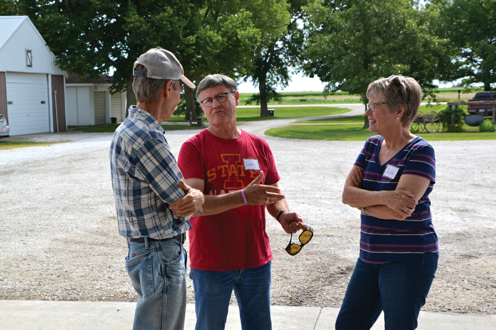 Kelly Blair, Larry and Ruth Neppl