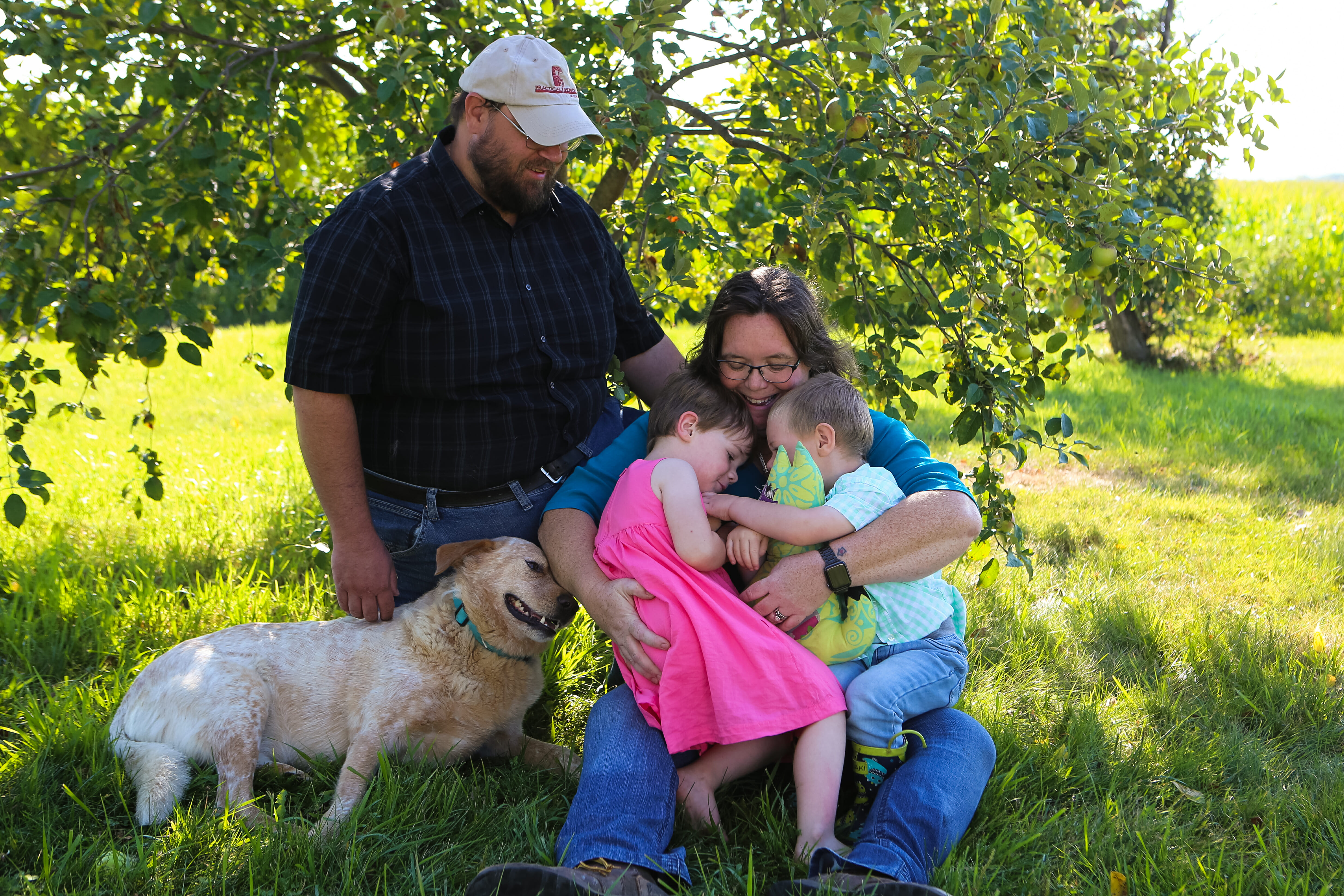 L to R Jim, Charlotte, Caite and Henry Palmer