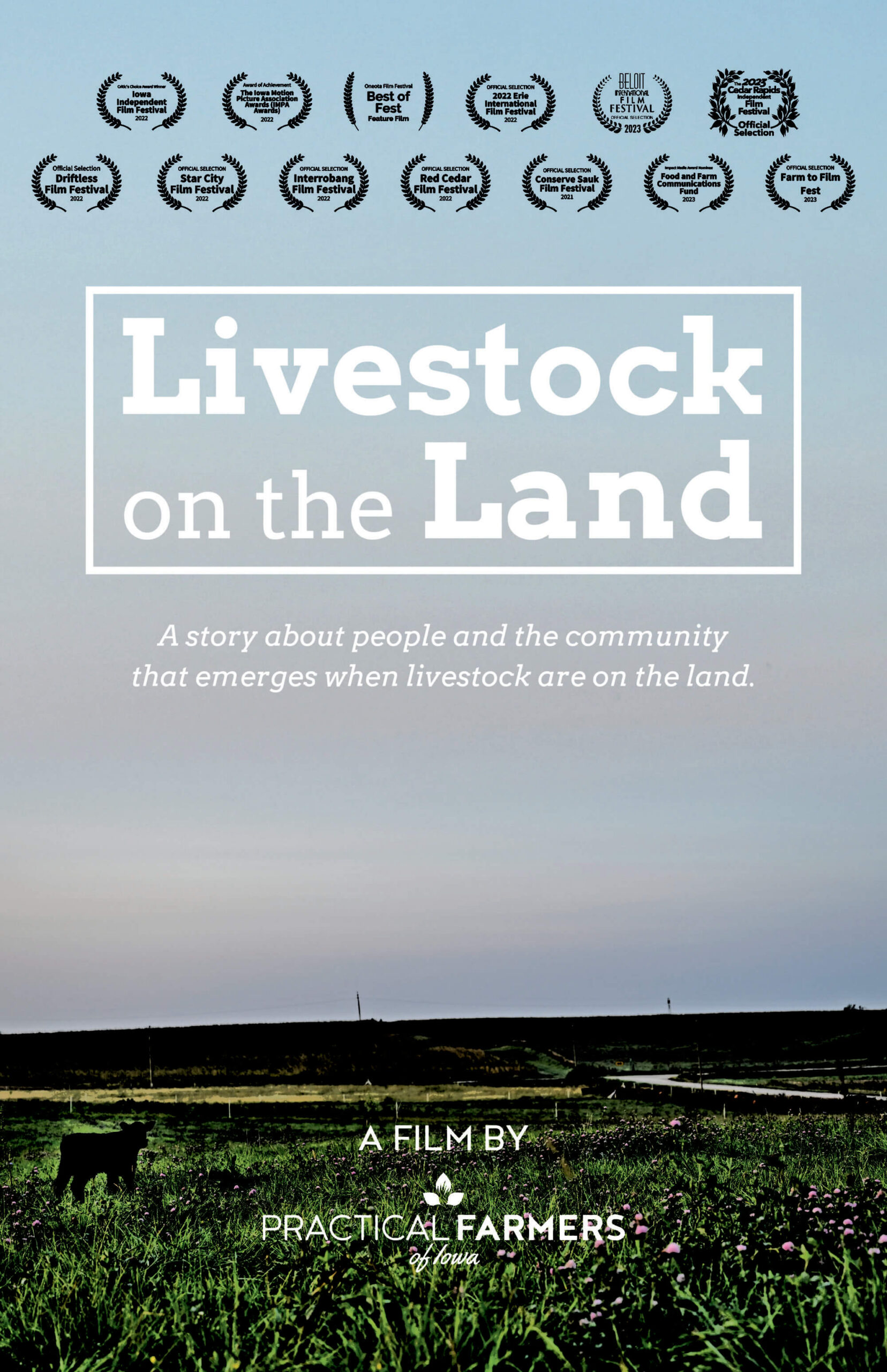 LivestockOnTheLand MoviePoster 11x17