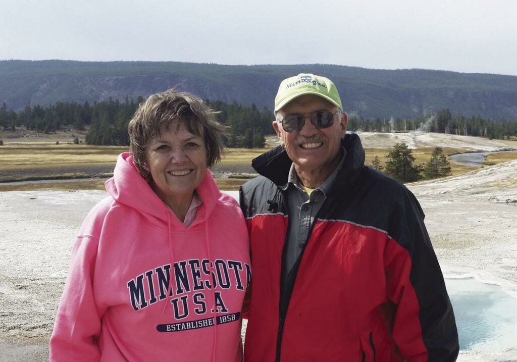 Maria Vakulskas Rosmann and Ron Rosmann