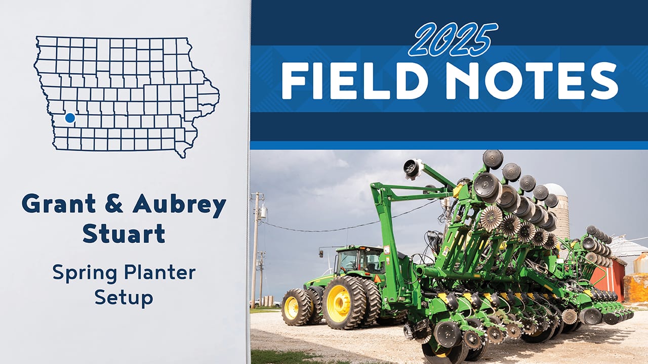 Spring Planter Setup - Field Notes