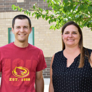 Sally Worley and Nathan Anderson