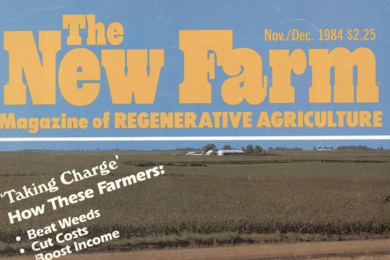 Before PFI: The New Farm Magazine, 1984