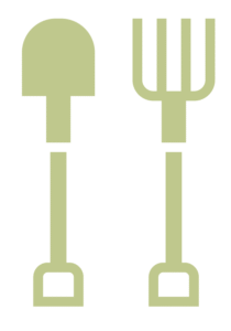 Garden tools icon