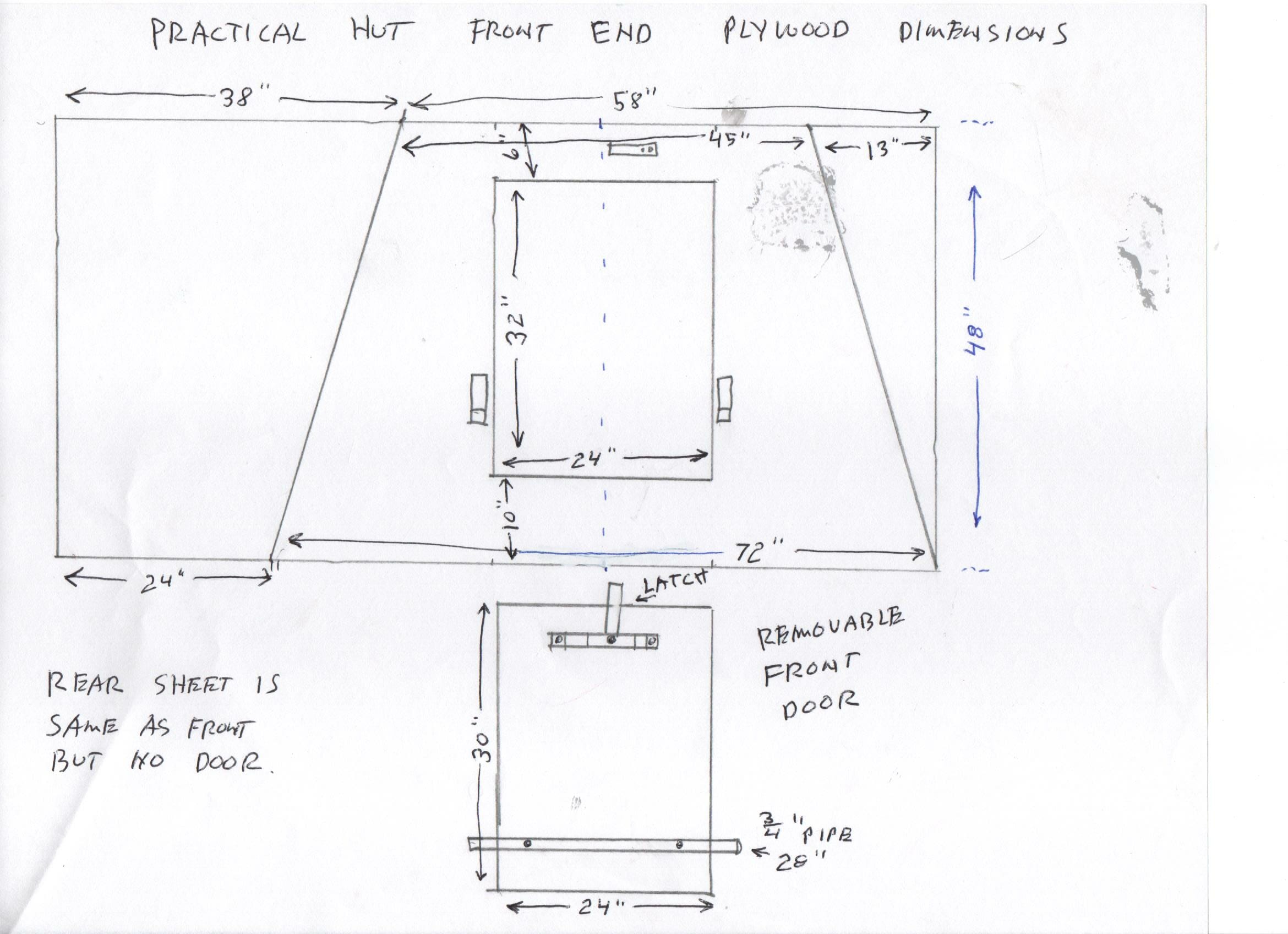 Hut design front end
