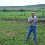 One of the biggest problems with GMO crops is weed resistance due to overuse of glyphosate, according to Ron Rosmann.