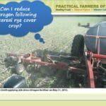 cover crops and sidedress