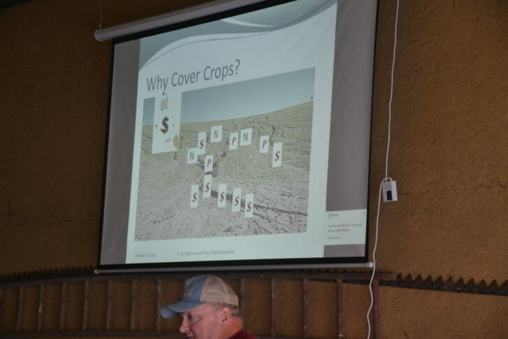 Jack uses cover crops because he sees bare soil as a pathway for soil and nutrient (and $$) loss.