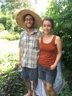 Jon Yagla and Wren Almitra of The Millet Seed Farm