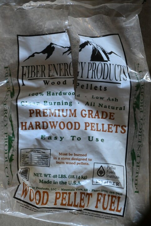hardwood pellets